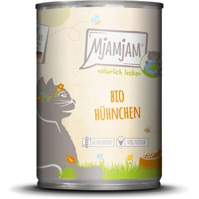 MjAMjAM Organic Chicken Cat Food - High Meat, Balanced, Sensitive MjAMjAM Organic Chicken Cat Food - High Meat, Balanced, Sensitive