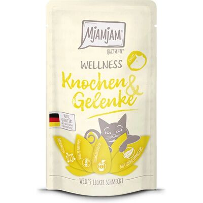 MjAMjAM Wellness 12 x 125 g Comida húmeda para gatos - Carne de vaca y articulaciones MjAMjAM Wellness 12 x 125 g Comida húmeda para gatos - Carne de vaca y articulaciones
