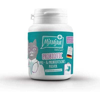 MjAMjAM VetCat Probiotic - Supports digestion & immunity - 40g MjAMjAM VetCat Probiotic - Supports digestion & immunity - 40g