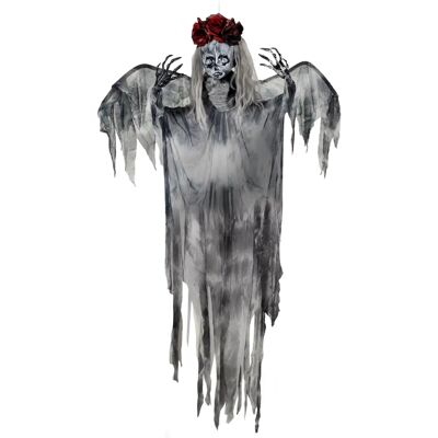 Horror-Shop - Gothic Girl - Grau - Aufhängedekoration Horror-Shop - Gothic Girl - Grau - Aufhängedekoration