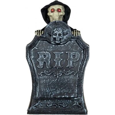 Horror-Shop - Grim Reaper Tombstone - Halloween-Deko Horror-Shop - Grim Reaper Tombstone - Halloween-Deko