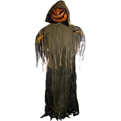 Horror-Shop - Mega Kürbismonster - 215 cm - Licht & Ton - Hängedeko Horror-Shop - Mega Kürbismonster - 215 cm - Licht & Ton - Hängedeko
