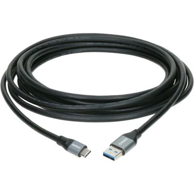 Klotz USB-AC-0.5 USB-Kabel - Super Speed, 10 Gbit/s, 60 W, Schwarz Klotz USB-AC-0.5 USB-Kabel - Super Speed, 10 Gbit/s, 60 W, Schwarz