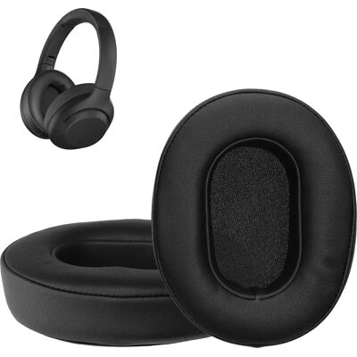 Kwmobile - Sony WH-XB900N - Exterior couro sintético - Espuma interna - Almofadas de substituição Kwmobile - Sony WH-XB900N - Exterior couro sintético - Espuma interna - Almofadas de substituição