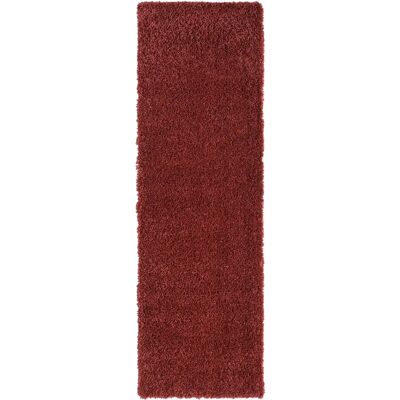 My Flair My Shaggy Teppich - 80x300cm, Rot, Flauschig, Maschinengewebt My Flair My Shaggy Teppich - 80x300cm, Rot, Flauschig, Maschinengewebt