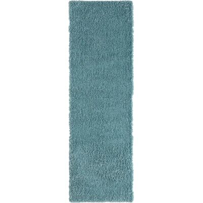 MYFLAIR MÖBEL & ACCESSOIRES Mein Shaggy Teppich - 80x300cm, Blau MYFLAIR MÖBEL & ACCESSOIRES Mein Shaggy Teppich - 80x300cm, Blau