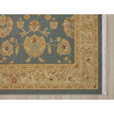 MYFLAIR Maryam 5 Blau Rechteckiger Teppich - Teppich MYFLAIR Maryam 5 Blau Rechteckiger Teppich - Teppich