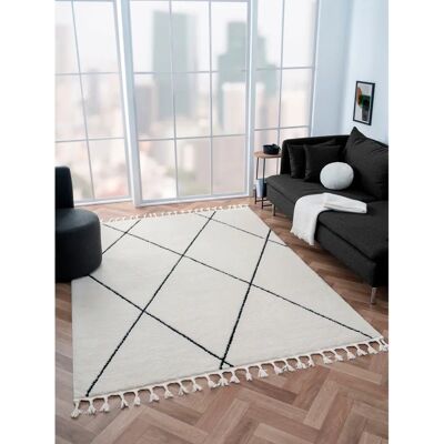 MYFLAIR Moroccan Pattern Teppich - Maschinell gewebt, 140x200cm, Polypropylen MYFLAIR Moroccan Pattern Teppich - Maschinell gewebt, 140x200cm, Polypropylen