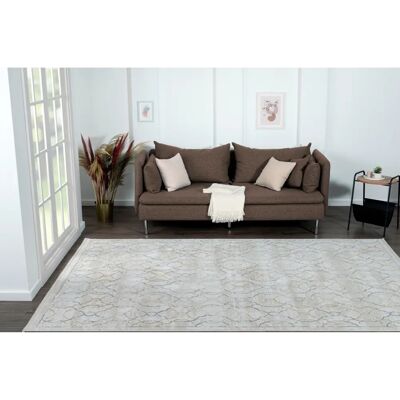 My Flair My Floor Teppich - Beige 200x290cm, 10mm, Retro Design My Flair My Floor Teppich - Beige 200x290cm, 10mm, Retro Design