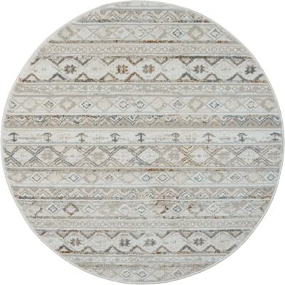 MYFLAIR My Nomady Beiger Rundteppich - Teppich MYFLAIR My Nomady Beiger Rundteppich - Teppich