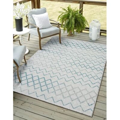 MYFLAIR MÖBEL & ACCESSOIRES Nebula Teppich - Geometrisches Rautenmuster - 140x200cm MYFLAIR MÖBEL & ACCESSOIRES Nebula Teppich - Geometrisches Rautenmuster - 140x200cm