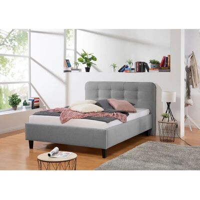 MAINTAL Livermore Polsterbett - grau, 140x200 cm, ohne Lattenrost MAINTAL Livermore Polsterbett - grau, 140x200 cm, ohne Lattenrost