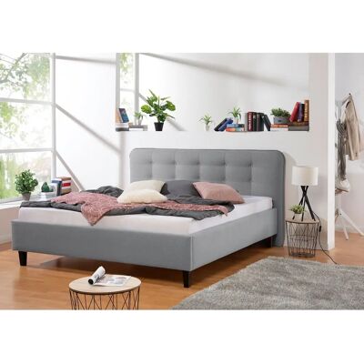MAINTAL Livermore Polsterbett - 160x200cm - Grau MAINTAL Livermore Polsterbett - 160x200cm - Grau
