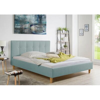 MAINTAL Leesburg Polsterbett - 160x200cm, aqua, petrol - Made in Germany MAINTAL Leesburg Polsterbett - 160x200cm, aqua, petrol - Made in Germany
