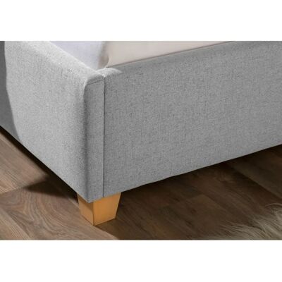 MAINTAL Retlaw Polsterbett - 200x200 cm - Grau - Made in Germany MAINTAL Retlaw Polsterbett - 200x200 cm - Grau - Made in Germany