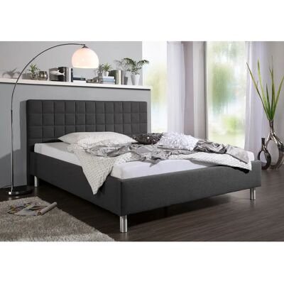 Maintal Eterna Polsterbett - 200x200cm, Anthrazit, Ohne Matratze Maintal Eterna Polsterbett - 200x200cm, Anthrazit, Ohne Matratze