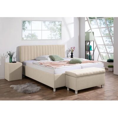 MAINTAL Kieferwald Beige Polsterbett mit Stauraum - Polsterbett MAINTAL Kieferwald Beige Polsterbett mit Stauraum - Polsterbett