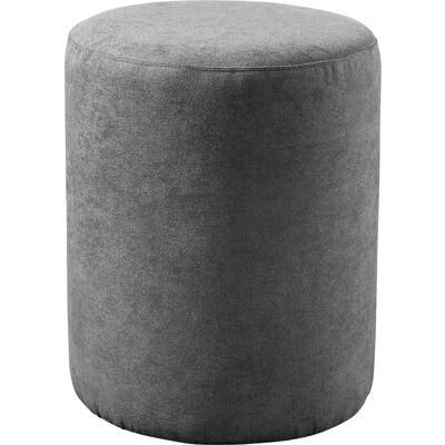 Polsterhocker MAINTAL - Wiesenblick - Grau - Hocker - Rund Mehrfach einsetzbar Polsterhocker MAINTAL - Wiesenblick - Grau - Hocker - Rund Mehrfach einsetzbar