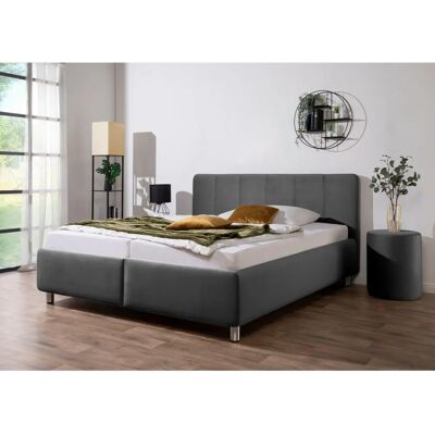 MAINTAL Wiesenblick - Polsterbett mit Stauraum, 150x208cm, Grau MAINTAL Wiesenblick - Polsterbett mit Stauraum, 150x208cm, Grau