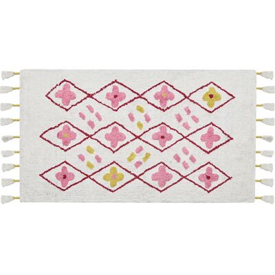 Beliani lasten puuvillamatto - 80x150 cm - Boho-tyyli Beliani lasten puuvillamatto - 80x150 cm - Boho-tyyli