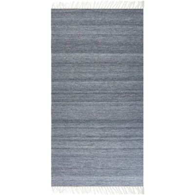 Alfombra de PET reciclado gris de Beliani - Interior y exterior - 80x150 cm Alfombra de PET reciclado gris de Beliani - Interior y exterior - 80x150 cm