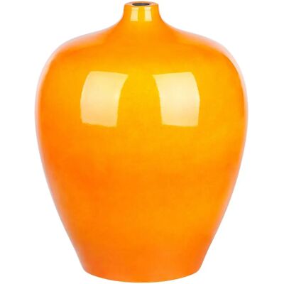Beliani Orange Terrakotta Vase - Vase Beliani Orange Terrakotta Vase - Vase