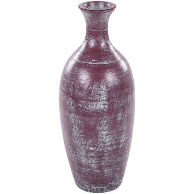 Beliani KARDIA Vase Décoratif en Céramique Fait à la Main - 57 cm Marron - Publicité Beliani KARDIA Vase Décoratif en Céramique Fait à la Main - 57 cm Marron - Publicité