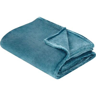 Beliani Sininen Polyesterpeite 150x200 - Peite Beliani Sininen Polyesterpeite 150x200 - Peite