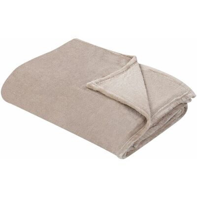 Beliani Torkkupeite - 150x200cm Beige - Pehmeä Polyester Beliani Torkkupeite - 150x200cm Beige - Pehmeä Polyester