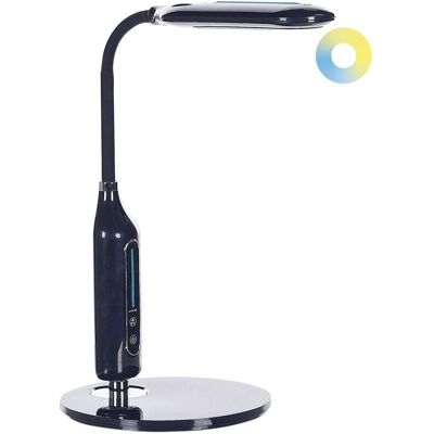 Lampe de bureau LED Beliani CYGNUS - Noire - Lumière pour Bureau et Lecture Lampe de bureau LED Beliani CYGNUS - Noire - Lumière pour Bureau et Lecture