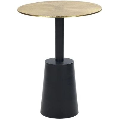 Table d'appoint ronde en métal Beliani - Moderne table d'appoint - Aluminium 36x48 cm - Publicité Table d'appoint ronde en métal Beliani - Moderne table d'appoint - Aluminium 36x48 cm - Publicité