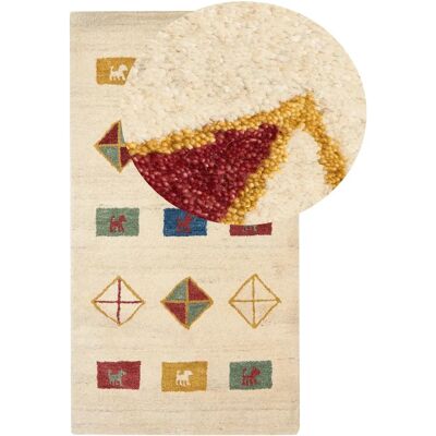 Beliani Villamatto Beigesä 80 x 150 - Area Rug Beliani Villamatto Beigesä 80 x 150 - Area Rug