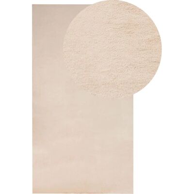 Beliani Faux Rabbit Fur Rug - Beige - 80 x 150 cm - Matto Beliani Faux Rabbit Fur Rug - Beige - 80 x 150 cm - Matto