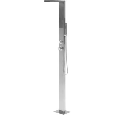 Ensemble Douche Extérieure en Acier Inoxydable - Type de Produit Jardin - Publicité Ensemble Douche Extérieure en Acier Inoxydable - Type de Produit Jardin - Publicité