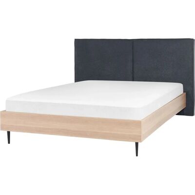 Beliani Sänky Tummanharmaa Kangas EU King Size - Sänky Beliani Sänky Tummanharmaa Kangas EU King Size - Sänky