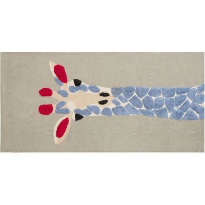 Alfombra infantil Beliani multicolor con jirafa 80x150cm Alfombra infantil Beliani multicolor con jirafa 80x150cm