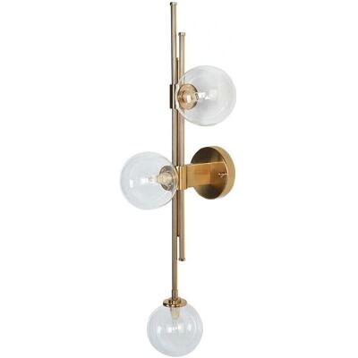 Beliani Lámpara de pared dorada TULIJA - Luz moderna para techo Beliani Lámpara de pared dorada TULIJA - Luz moderna para techo