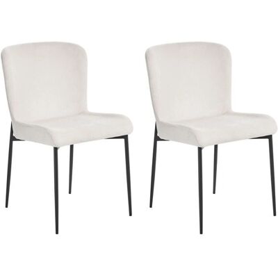 Beliani Setti 2 Ruokatuolille - Modernit Minimalistiset Tuolit Beliani Setti 2 Ruokatuolille - Modernit Minimalistiset Tuolit