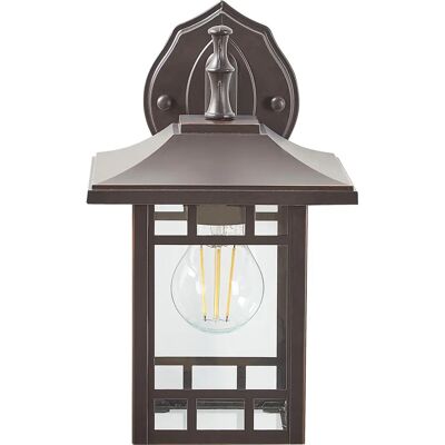 Aplique de pared exterior negro HERIOT - Farol Aplique de pared exterior negro HERIOT - Farol