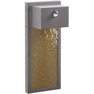 Beliani Outdoor LED Wall Light CARRON - 40 cm, Motion Sensor, Grey Beliani Outdoor LED Wall Light CARRON - 40 cm, Motion Sensor, Grey