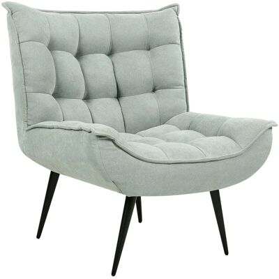 Beliani Fauteuil sans bras vert menthe - Siège d'accent - Publicité Beliani Fauteuil sans bras vert menthe - Siège d'accent - Publicité