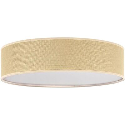 Lámpara de Techo Natural MAGNO de Beliani - Moderna de mimbre Lámpara de Techo Natural MAGNO de Beliani - Moderna de mimbre