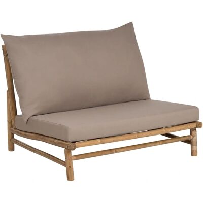Chaise de jardin Beliani Todi - Bois de bambou léger Taupe - Chaise de jardin - Publicité Chaise de jardin Beliani Todi - Bois de bambou léger Taupe - Chaise de jardin - Publicité