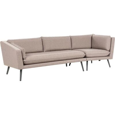 Beliani Ulkotilan sohva beige polyester 3 istuttava - Ulkotilan sohva Beliani Ulkotilan sohva beige polyester 3 istuttava - Ulkotilan sohva