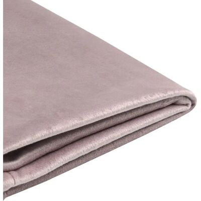 Beliani Sängramsskydd Pink Velour FITOU - Sängramsfodral Beliani Sängramsskydd Pink Velour FITOU - Sängramsfodral