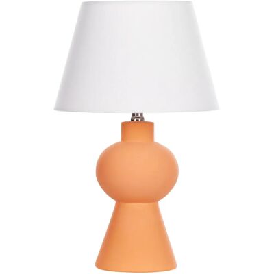 Beliani FABILOS Keramik Orange Tischlampe - Tischleuchte Beliani FABILOS Keramik Orange Tischlampe - Tischleuchte