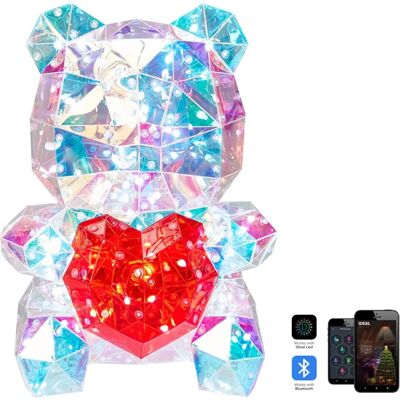 Beliani Älykäs LED-pehmolelupupu - Monivärinen koristefiguuri Beliani Älykäs LED-pehmolelupupu - Monivärinen koristefiguuri