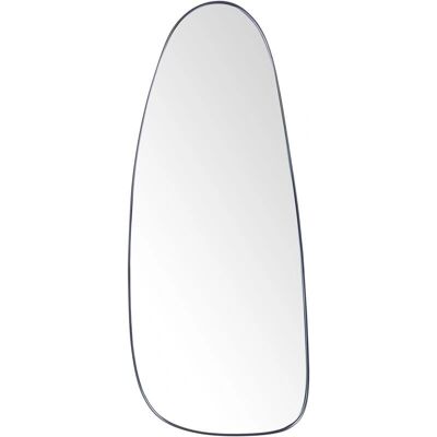Beliani Wandspiegel CERGY - Schwarzes Metall 95cm x 39cm - Wandspiegel Beliani Wandspiegel CERGY - Schwarzes Metall 95cm x 39cm - Wandspiegel
