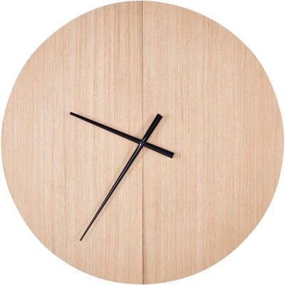 Beliani Seinäkello - Vaalea Puu MDF - Klassinen Muotoilu - 60 cm Beliani Seinäkello - Vaalea Puu MDF - Klassinen Muotoilu - 60 cm