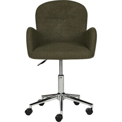 Chaise de bureau verte Beliani - Pivotante et réglable moderne - Publicité Chaise de bureau verte Beliani - Pivotante et réglable moderne - Publicité
